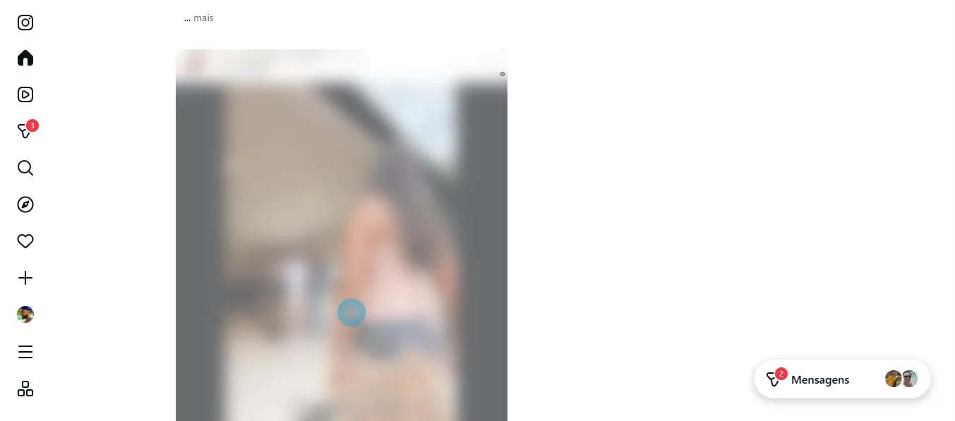 Instagram with general protection enabled